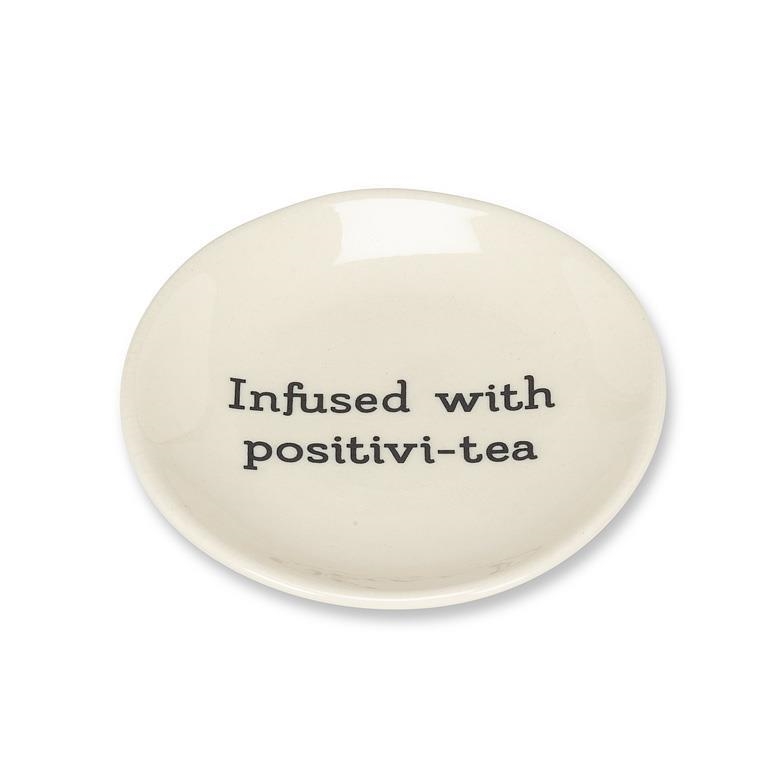 AB-27-TEATIME-509 Infused With Positivi-Tea Tea Bag Holder