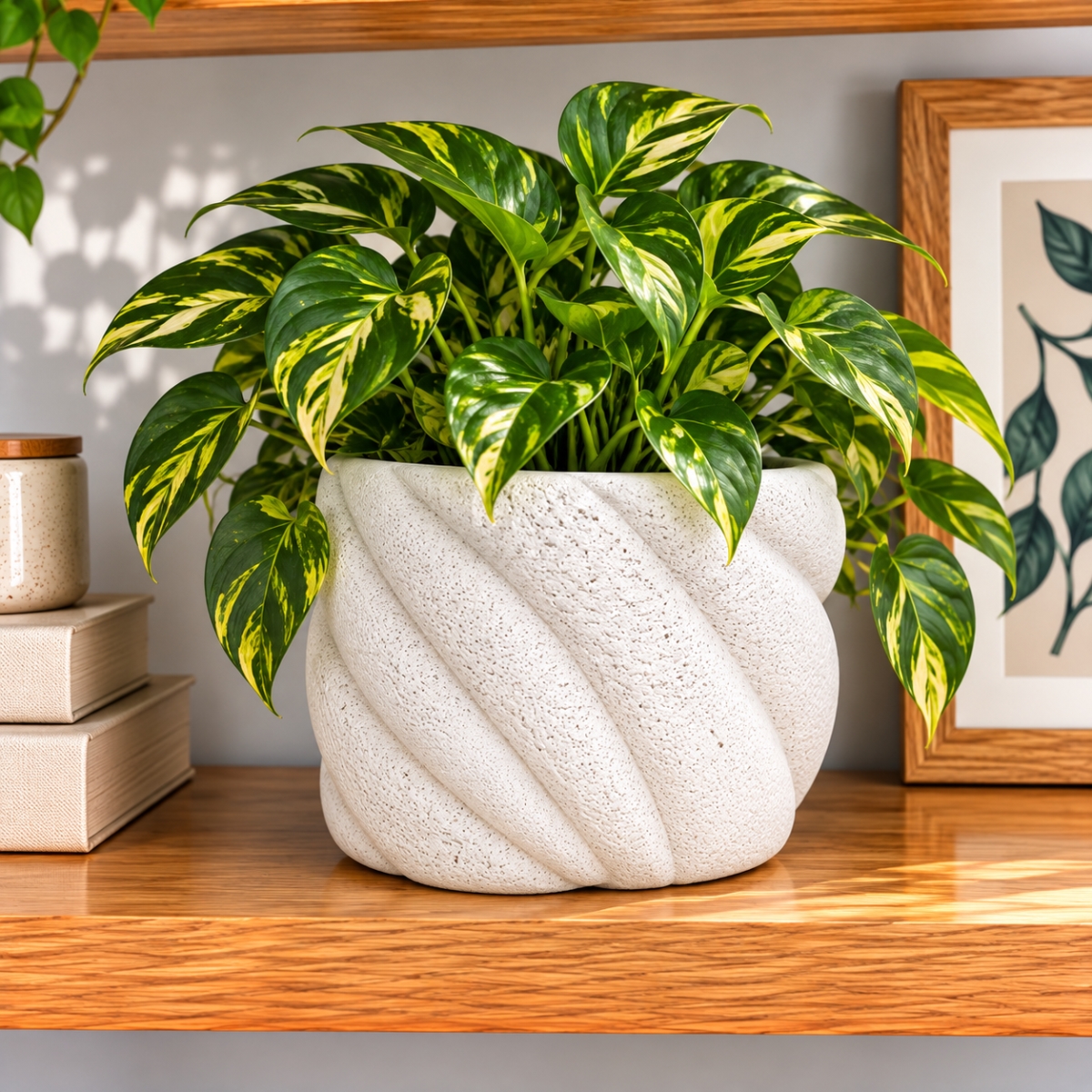 AI-CE00-2007 Marina Round White Pot