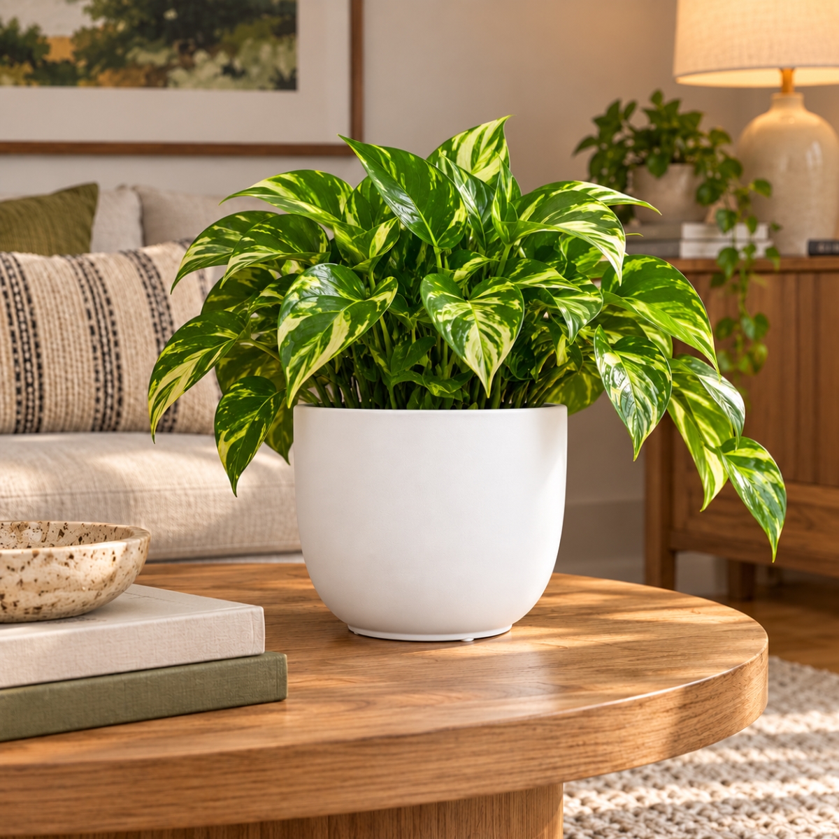 AI-CE10-346 Tusca Matte White Pot