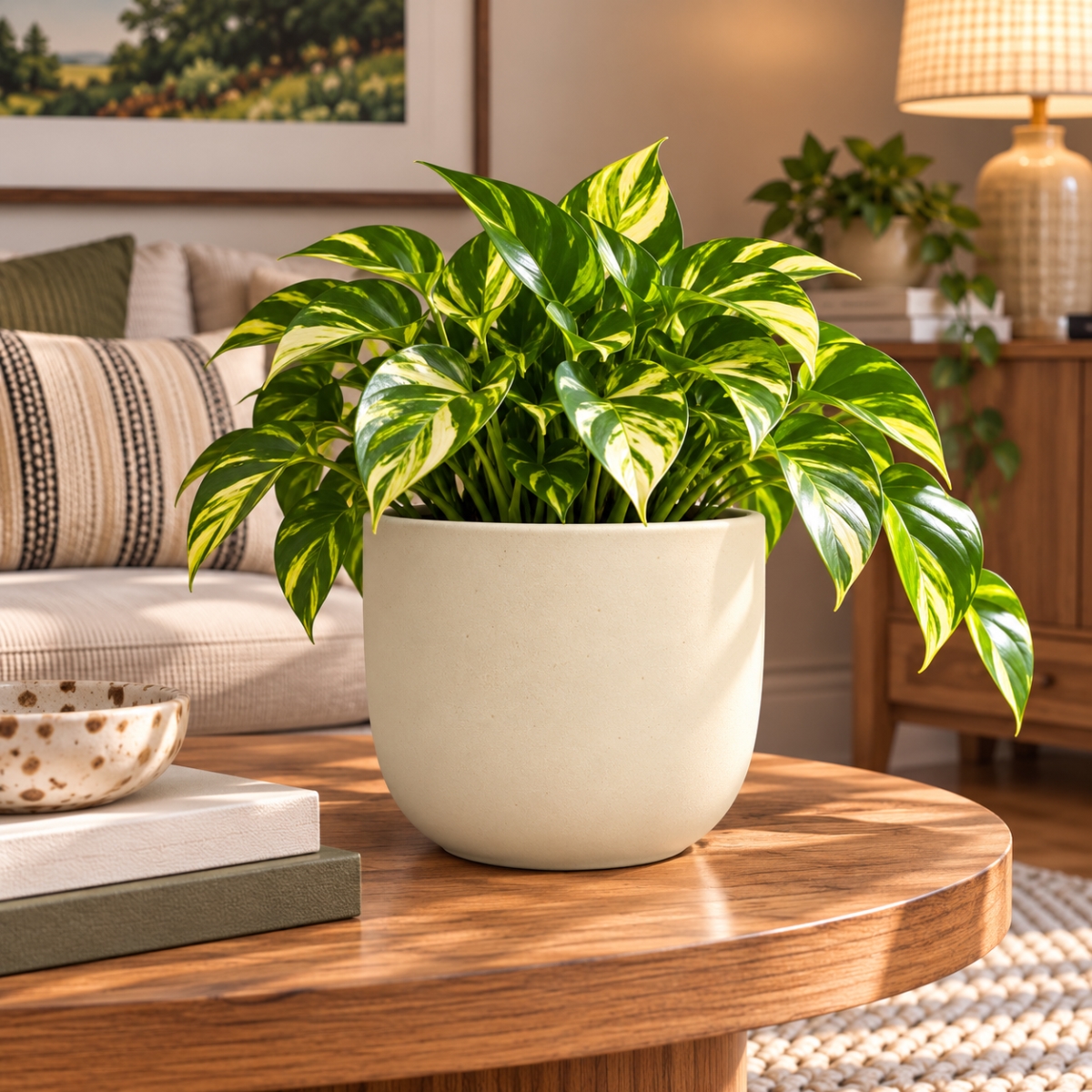 AI-CE10-2004 Lana Round Matte Cream Pot