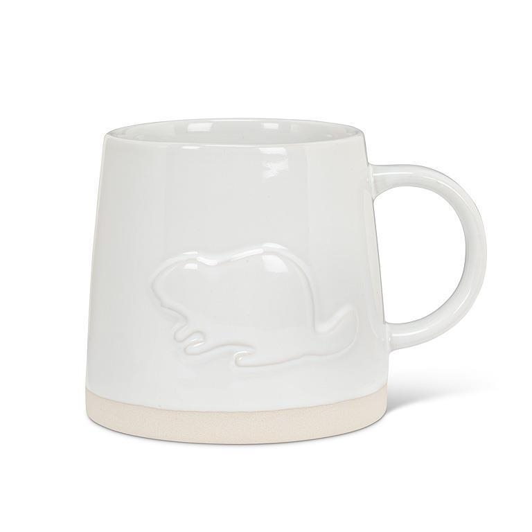 AB-27-ARTISAN-300 Beaver On Wide Base Mug