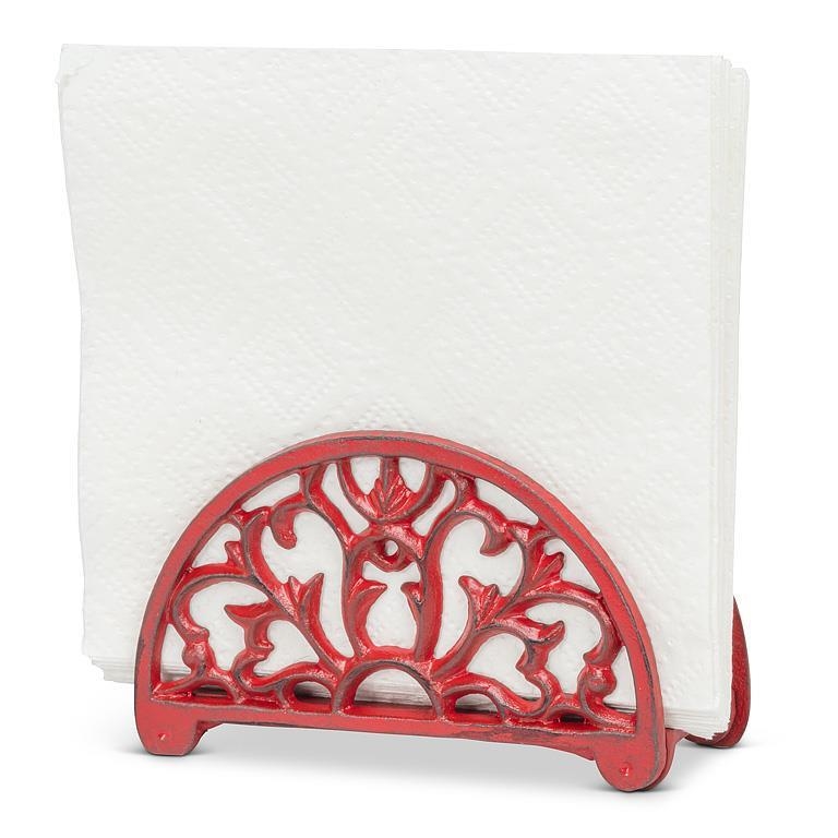 AB-27-IRONAGE-643 Filigree Napkin Holder