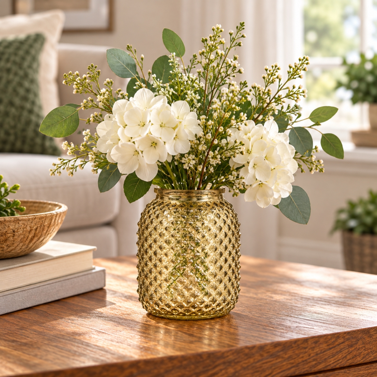 AI-N3651-2675 Sparkling Champagne Honey Vase