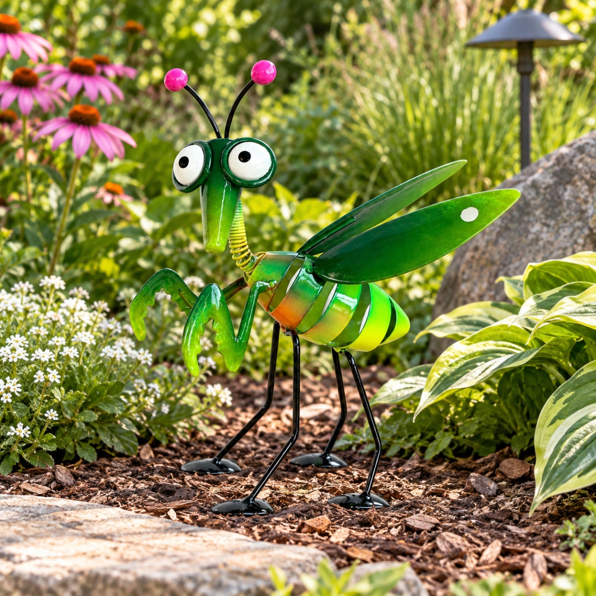 AI-GG9635 Praying Mantis Garden Sculpture