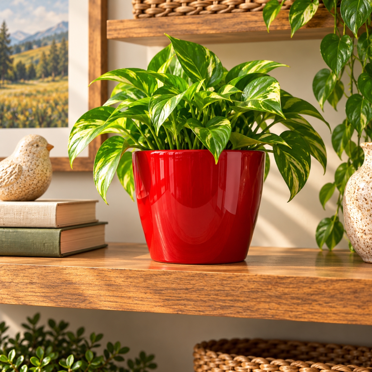AI-09514203 Red Marlow Pot