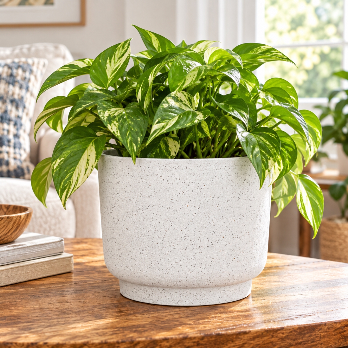 AI-CE25-367 Speckled Gray Pot