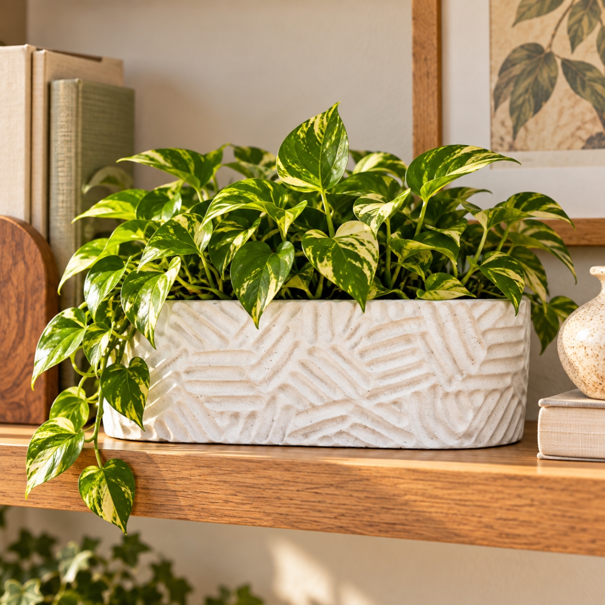 AI-CE19-2009 Sancho Oval White Pot