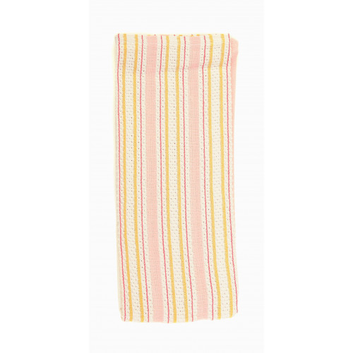 AG-30628S-4 Tea Towels, Pink Stripe - Set of 4
