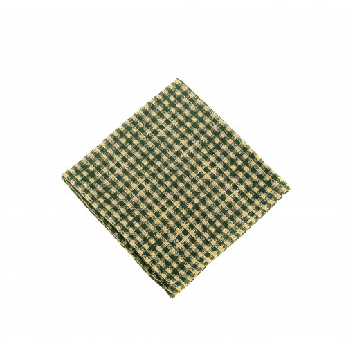 AG-31300S-4 Dish Cloths, Star Black Check - Set of 4