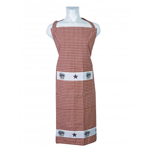 AG-37299 Kitchen Apron, Star Basket