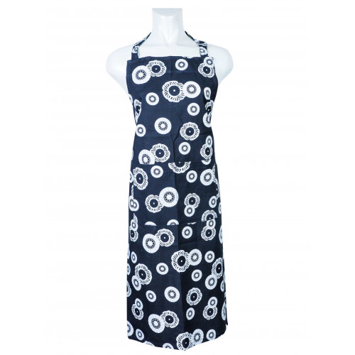 Kitchen Apron, Black Print