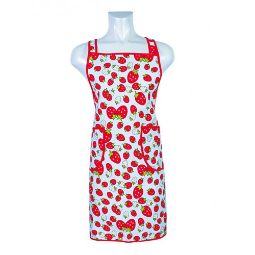 Picture of Mr. MJs Trading AG-37554-CHERRY Kitchen Apron&#44; Cherry