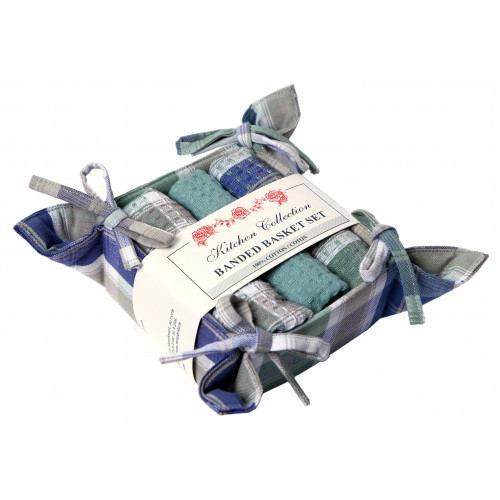Bread Basket Set, Sea Queen