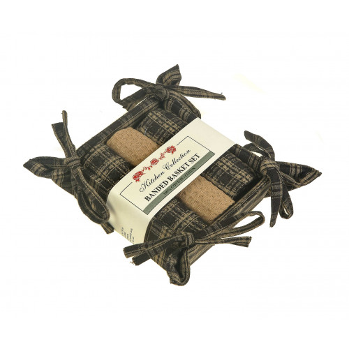 Bread Basket Set, Salt Pepper