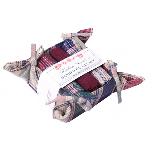 Bread Basket Set, Moorpark Jewel