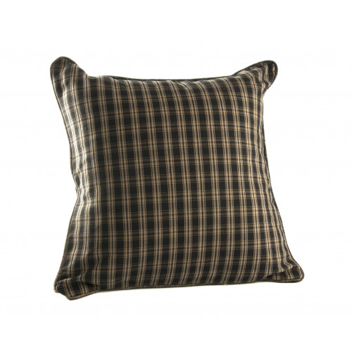 18 x 18 in. Zip Cushion Cover, Salt Pepper
