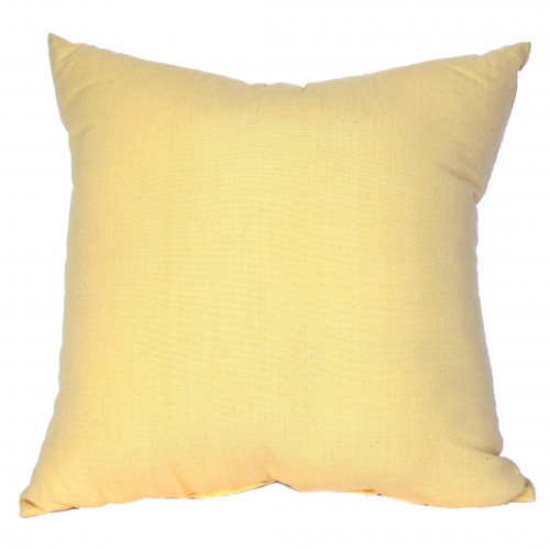 18 x 18 in. Zip Cushion, Yellow