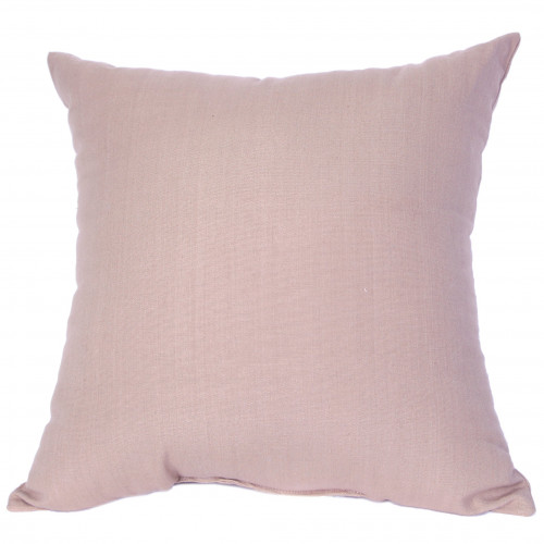 18 x 18 in. Zip Cushion, Beige