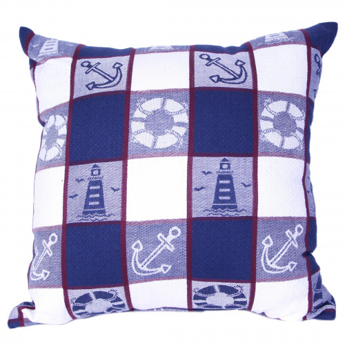 26 x 26 in. Toss Cushion, Light House