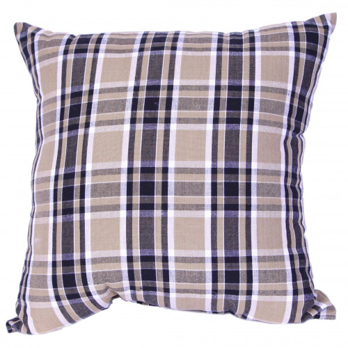 18 x 18 in. Toss Cushion, Black Haze