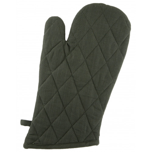 AG-38317S-2 Oven Mittens, Moss Green - Set of 2