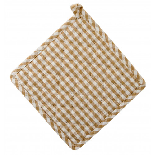 AG-40294S-2 Pot Holders, Toro Beige Check - Set of 2