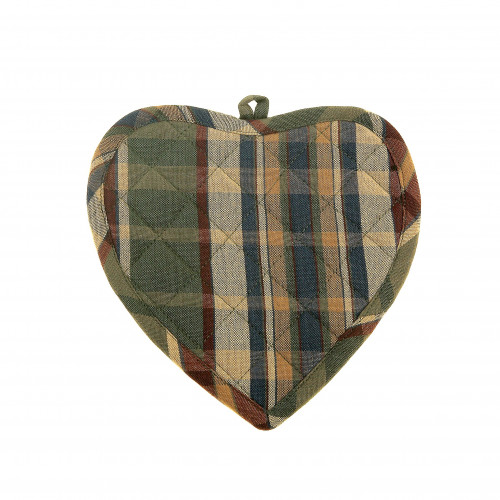 AG-41263S-2 Pot Holders Heart, Army - Set of 2
