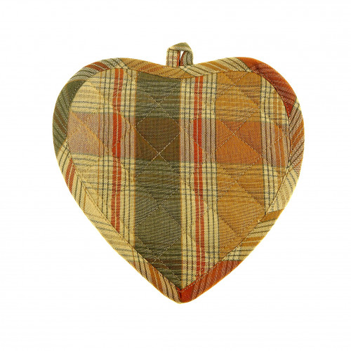 AG-41282S-2 Pot Holders Heart, Cyprus - Set of 2