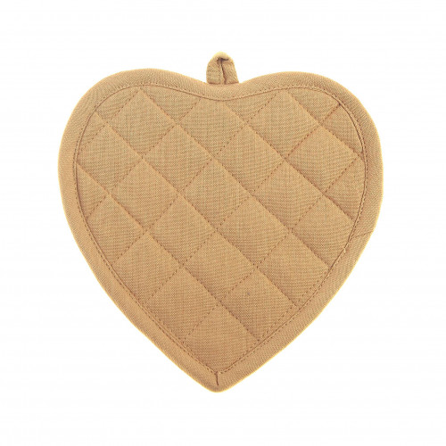 AG-41310S-2 Pot Holders Heart, Mustard - Set of 2