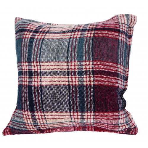 18 x 18 in. Chenille Cushion, Moorpark Jewel