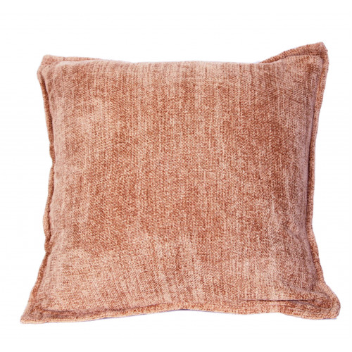 18 x 18 in. Chenille Cushion, Mustard