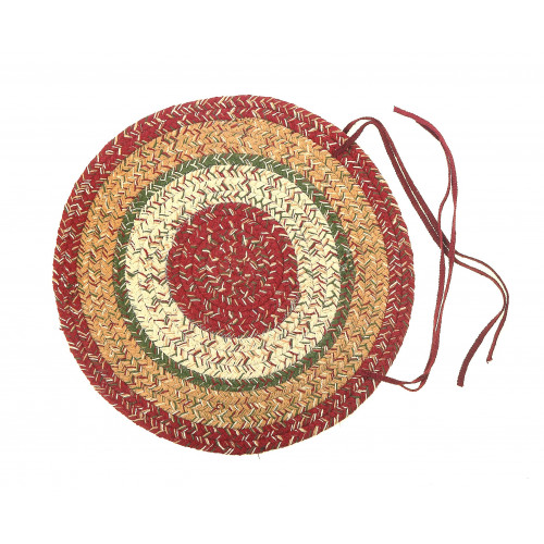 Braided Chair Pad, Rosemary