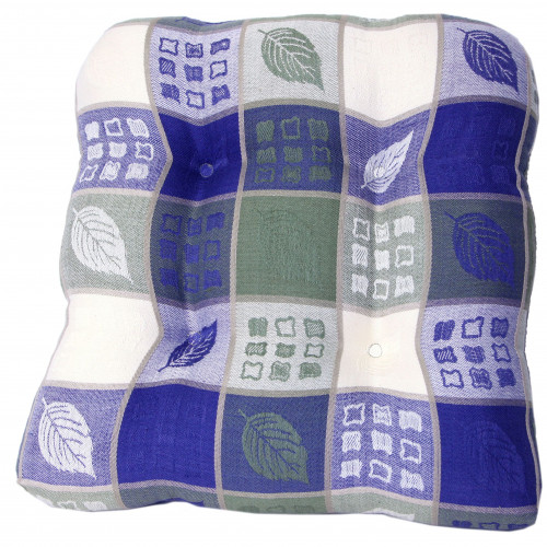 Chair Pad, Green Leaf Harvest