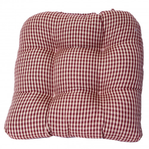 Chair Pad, Berryvine Burgundy