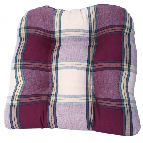 Chair Pad, Sherwood Burgundy