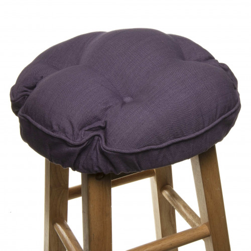 Bar Stool Cushion, Purple