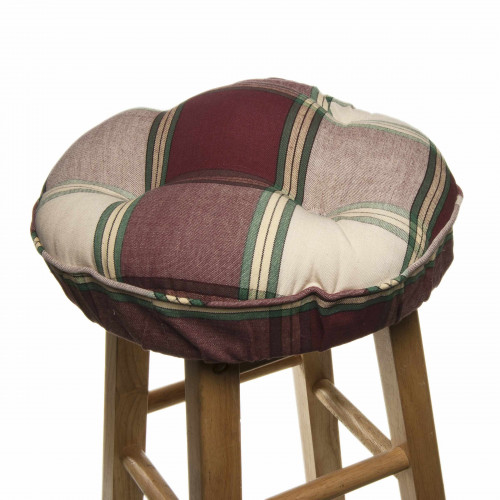 Bar Stool Cushion, Sherwood Burgundy