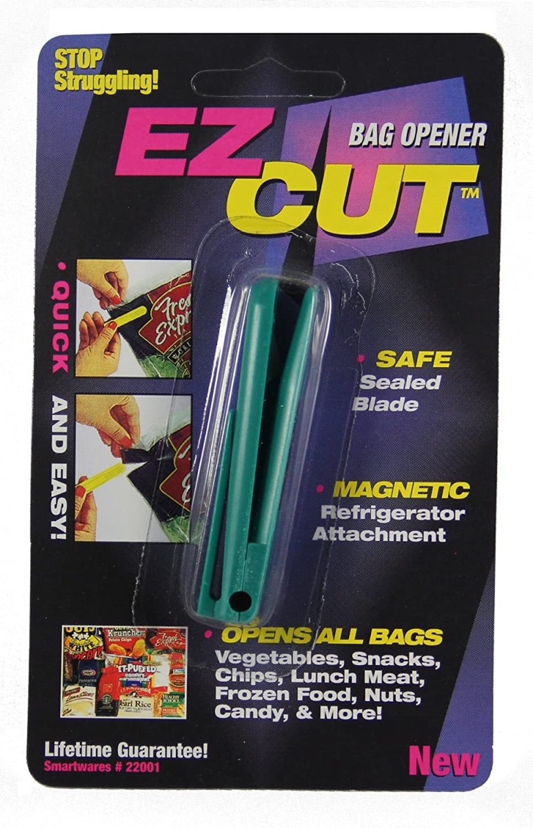 Picture of Maverick Ventures 22001B Ezcut Bag Opener, Blue
