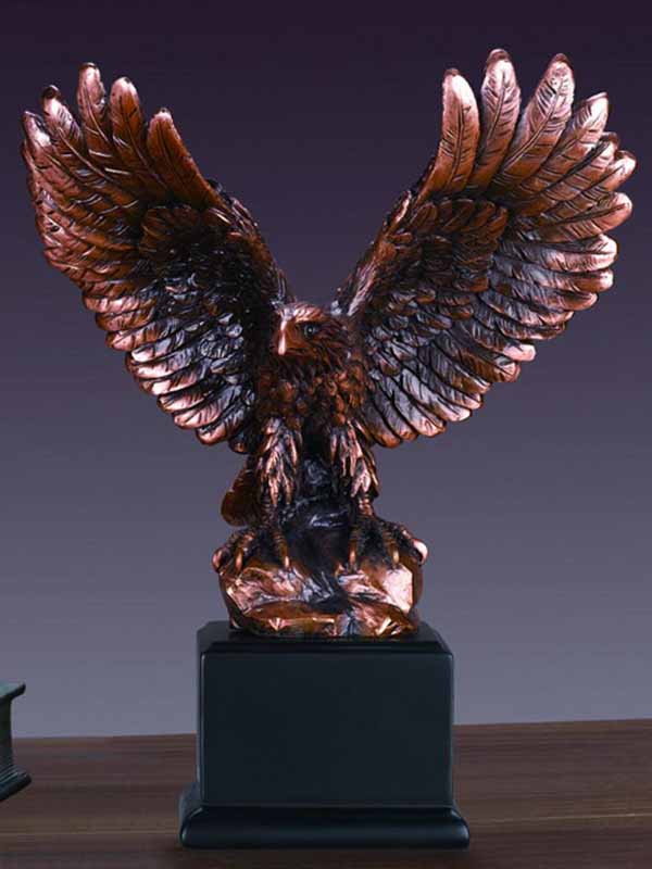 Eagle Sculpture - 7 x 9.5 in.