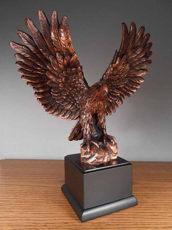51161 Eagle Sculpture - 4 x 6.5 in.