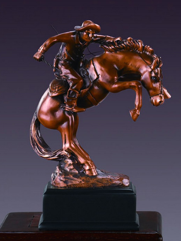 Pony Express Sculpture - 4.5 x 6.5 in.