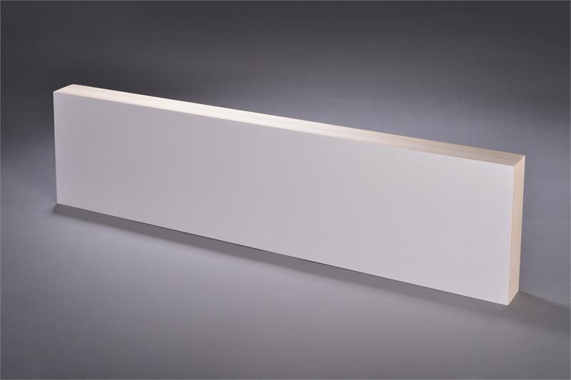 12 x 18 in. Flat Gesso Painting Panel - White