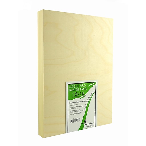 12 x 16 in. Deep Birch Painting Panel - Natural