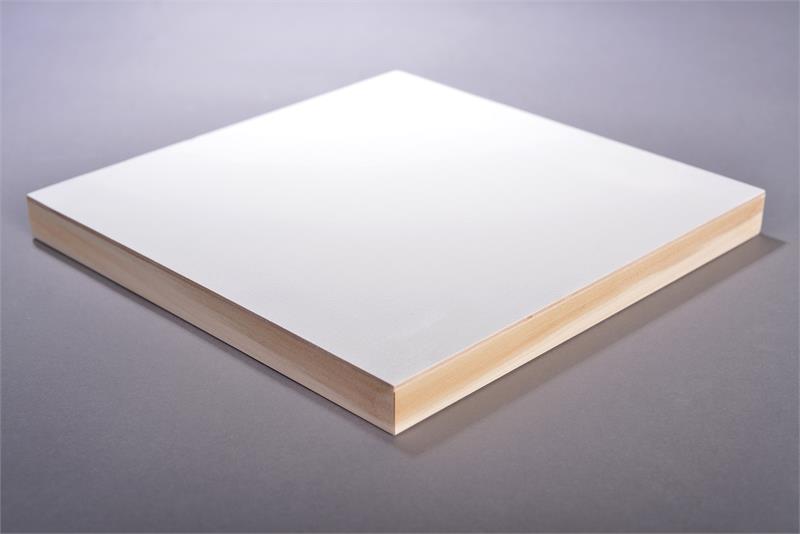 24 x 24 Flat Gesso Painting Panel - Clear