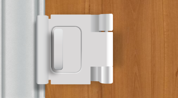 DG01-IN Door Guardian for Inswing Doors - White