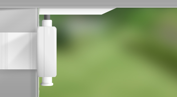 Patio Door Guardian - White