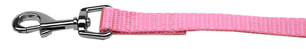 Picture of Mirage Pet 124-1 PK5804 Plain Nylon Pet Leash&#44; Pink - 0.62 in. by 4 ft.