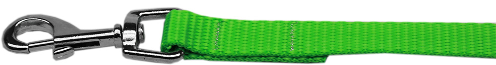 Picture of Mirage Pet 124-1 HLG1004 Plain Nylon Pet Leash&#44; Hot Lime Green - 1 in. by 4 ft.