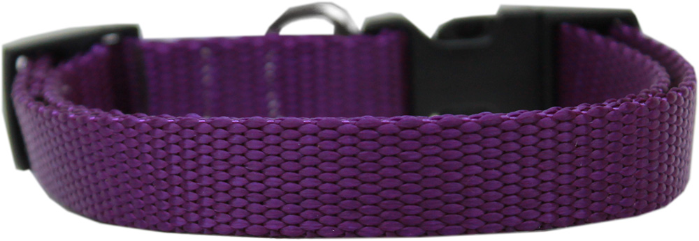 Picture of Mirage Pet 124-1 PRCT Plain Nylon Cat Safety Collar&#44; Purple