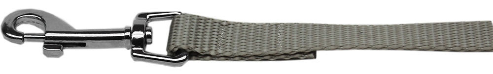 Picture of Mirage Pet 124-1 SV1004 Plain Nylon Pet Leash&#44; Silver - 1 in. by 4 ft.
